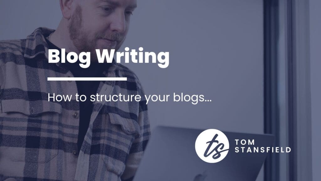 Writing a blog