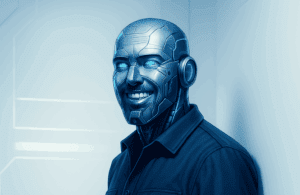 AI - Tom Stansfield as a robot
